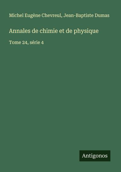 Annales de chimie et de physique