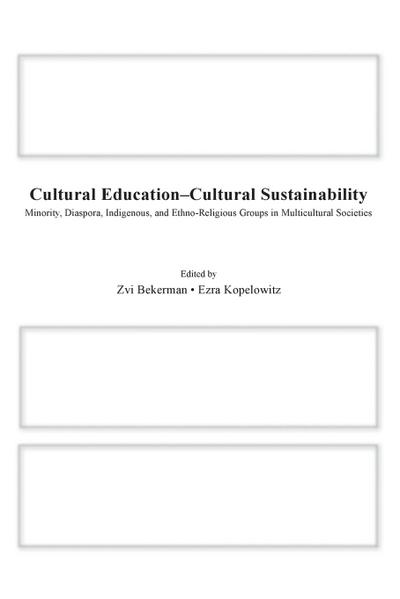 Cultural Education - Cultural Sustainability