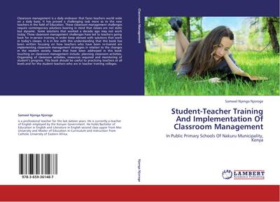 Student-Teacher Training And Implementation Of Classroom Management