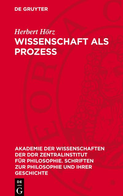 Wissenschaft als Prozeß
