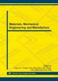 Materials, Mechanical Engineering and Manufacture