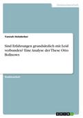 Sind Erfahrungen grundsätzlich mit Leid verbunden?