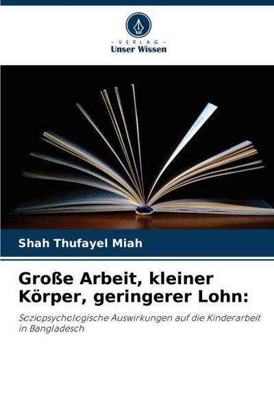 Große Arbeit, kleiner Körper, geringerer Lohn: