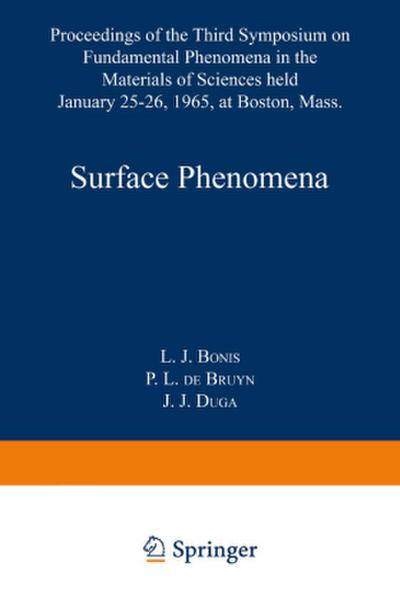 Surface Phenomena