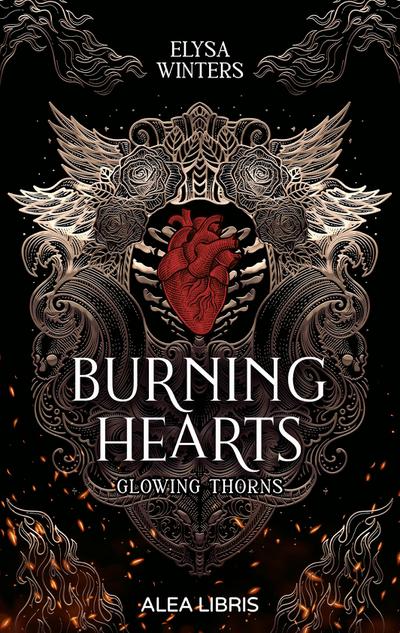 Burning Hearts | Farbschnitt in der 1. Auflage