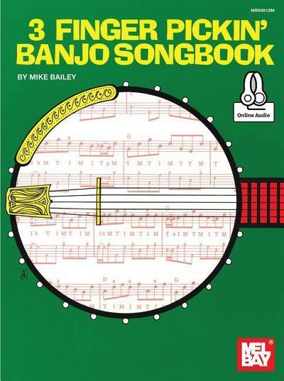 3 Finger Pickin’ Banjo Songbook