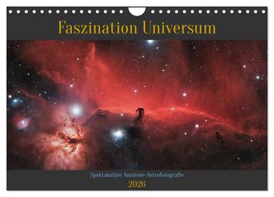 Faszination Universum (Wandkalender 2026 DIN A4 quer), CALVENDO Monatskalender