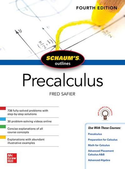 Schaum’s Outline of Precalculus, Fourth Edition