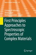 First Principles Approaches to Spectroscopic Prope