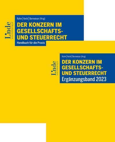 Der Konzern im Gesellschafts- und Steuerrecht inkl. Ergänzungsband 2023