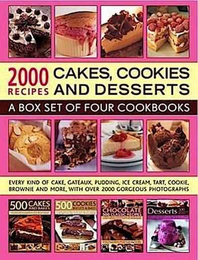 2000 Recipes: Cakes, Cookies & Desserts