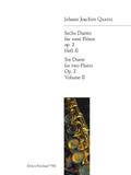 6 Duette op.2 Band 2 (Nr.4-6)für 2 Flöten