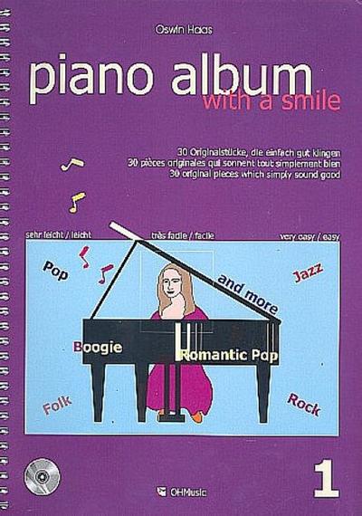 Piano Album with a Smile Band 1 (+CD)für Klavier