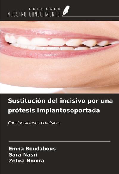 Sustitución del incisivo por una prótesis implantosoportada