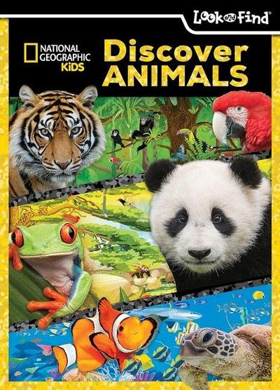 National Geographic Kids: Discover Animals Look and Find