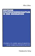 Deutsche Politikwissenschaftler in der Emigration