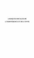 Logiques sociales de l’indifference et d