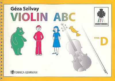 Colour Strings Violin ABC Book D