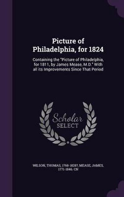 Picture of Philadelphia, for 1824