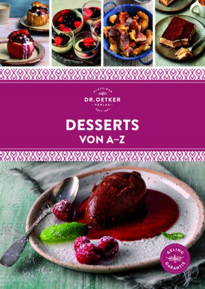 Desserts von A-Z