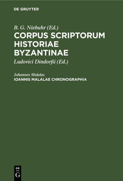 Ioannis Malalae Chronographia