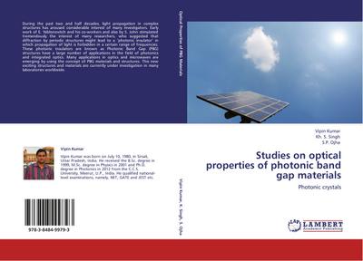 Studies on optical properties of photonic band gap materials