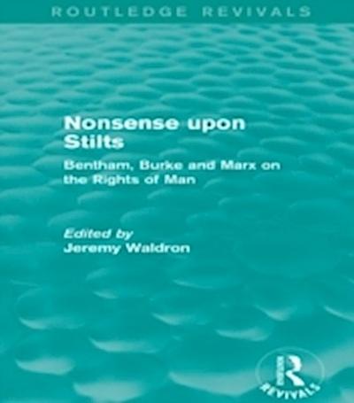Nonsense upon Stilts (Routledge Revivals)