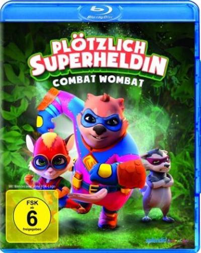 Plötzlich Superheldin  Combat Wombat, 1 Blu-ray