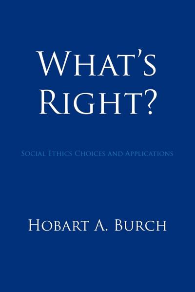 What’s Right?