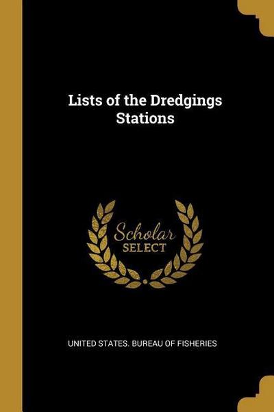Lists of the Dredgings Stations