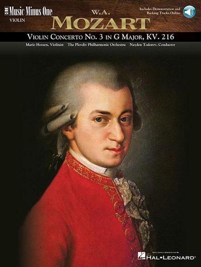 Amadeus Mozart, W: Mozart - Violin Concerto No. 3 in G Major