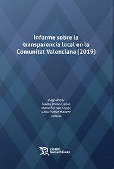 Informe sobre la transparencia local en la Comunitat Valenciana (2019)
