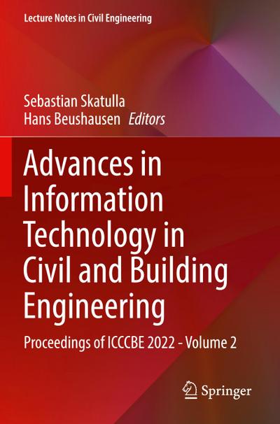 Advances in Information Technology in Civil and Building Engineering