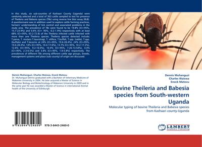 Bovine Theileria and Babesia species from  South-western Uganda