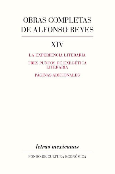 Obras completas, XIV