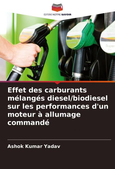 Effet des carburants mélangés diesel/biodiesel sur les performances d’un moteur à allumage commandé