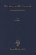 Schriften zum Kirchenrecht