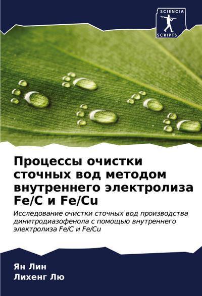 Processy ochistki stochnyh wod metodom wnutrennego älektroliza Fe/C i Fe/Cu