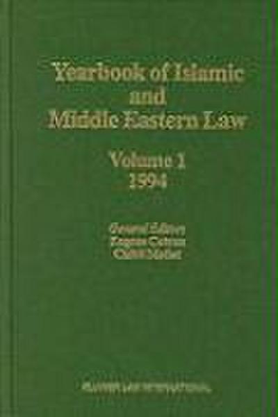 Yearbook of Islamic and Middle Eastern Law, Volume 1 (1994-1995)