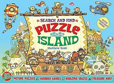 Search & Find Puzzle Island: Picture Puzzles, Number Games, Amazing Mazes, Treasure Hunt