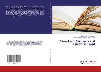 Citrus Pests Bionomics and Control in Egypt