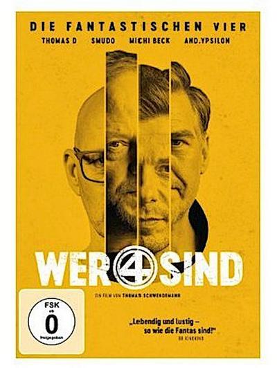 Wer 4 sind - Die Fantastischen Vier, 1 DVD