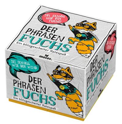 Moses 90322 Der Phrasenfuchs | Das blitzgescheite Ratespiel | Wortspiel für Kinder ab 14 Jahren, bunt