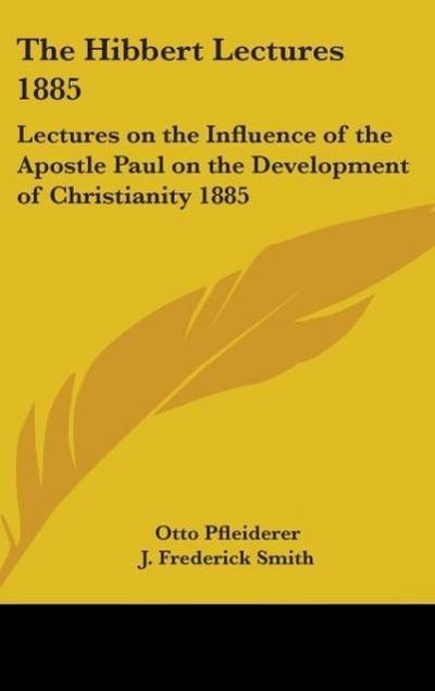 The Hibbert Lectures 1885