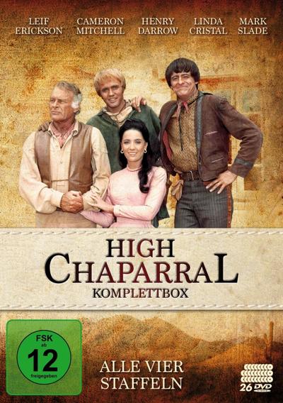 High Chaparral - Komplettbox: Alle vier Staffeln DVD-Box