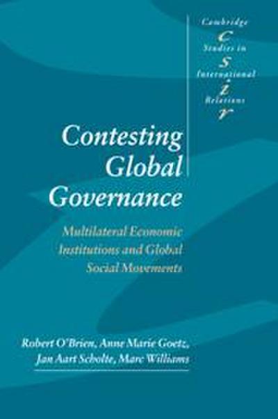 Contesting Global Governance