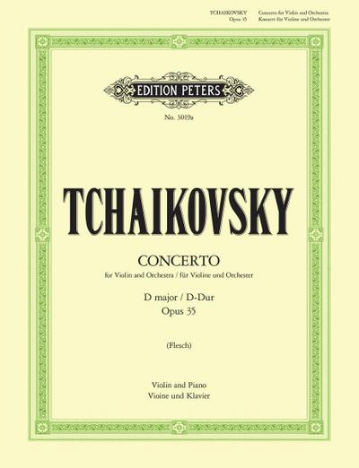 Tchaikovsky, P: Violin Concerto in D Op. 35 (Edition for Vio