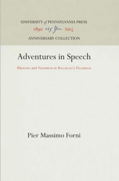 Adventures in Speech