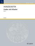 Lieder mit Klavier op. 18für Sopran und Klavier