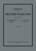 Lexikon der Ernährungskunde